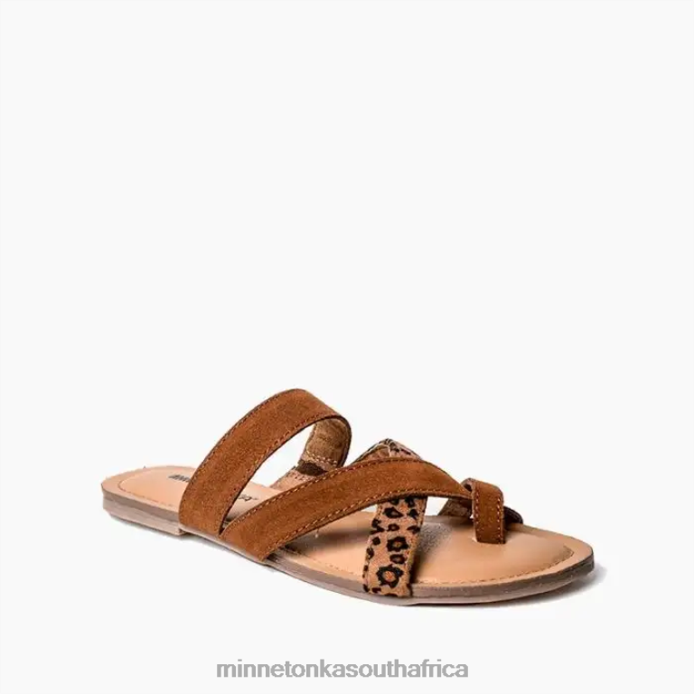 Minnetonka Footwear RNL6F166 Women Faribee Brown Multi
