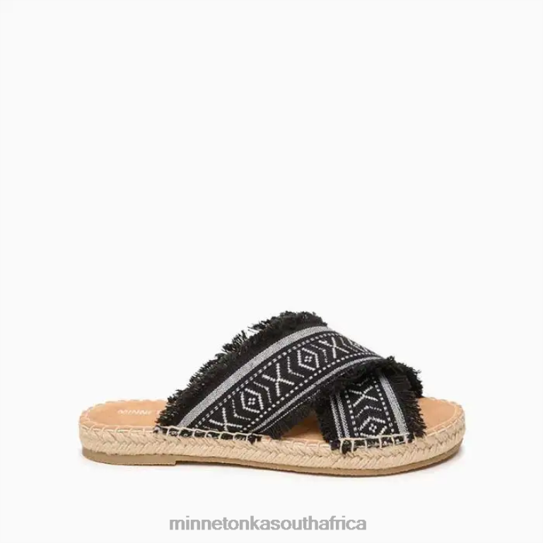 Minnetonka Footwear RNL6F169 Women Pepper Black