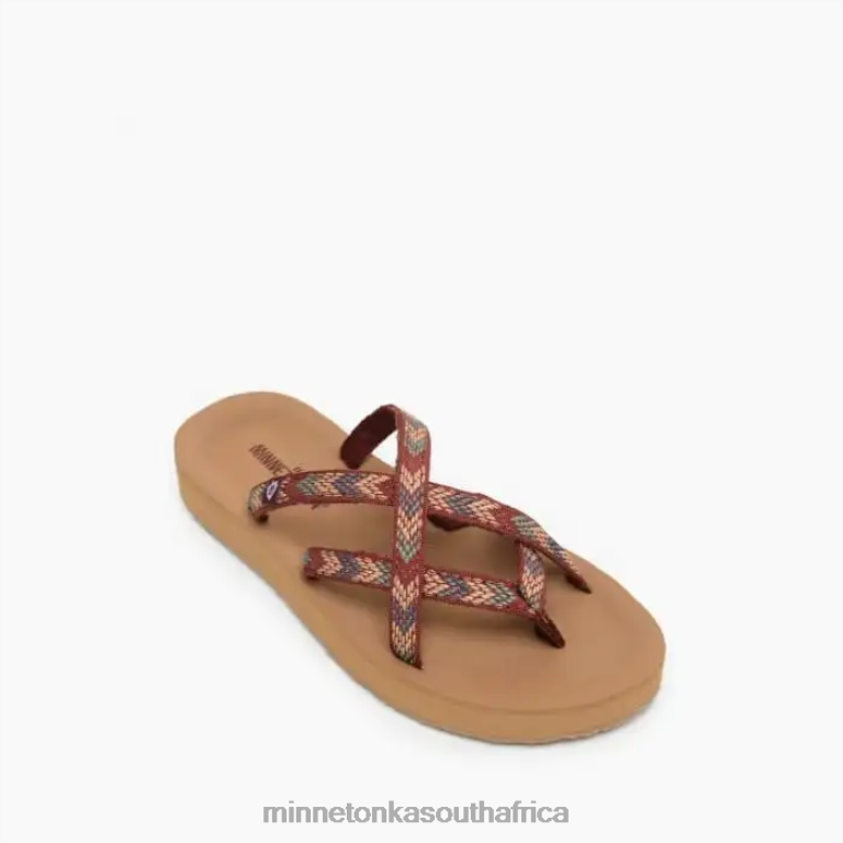 Minnetonka Footwear RNL6F180 Women Hanna Brown