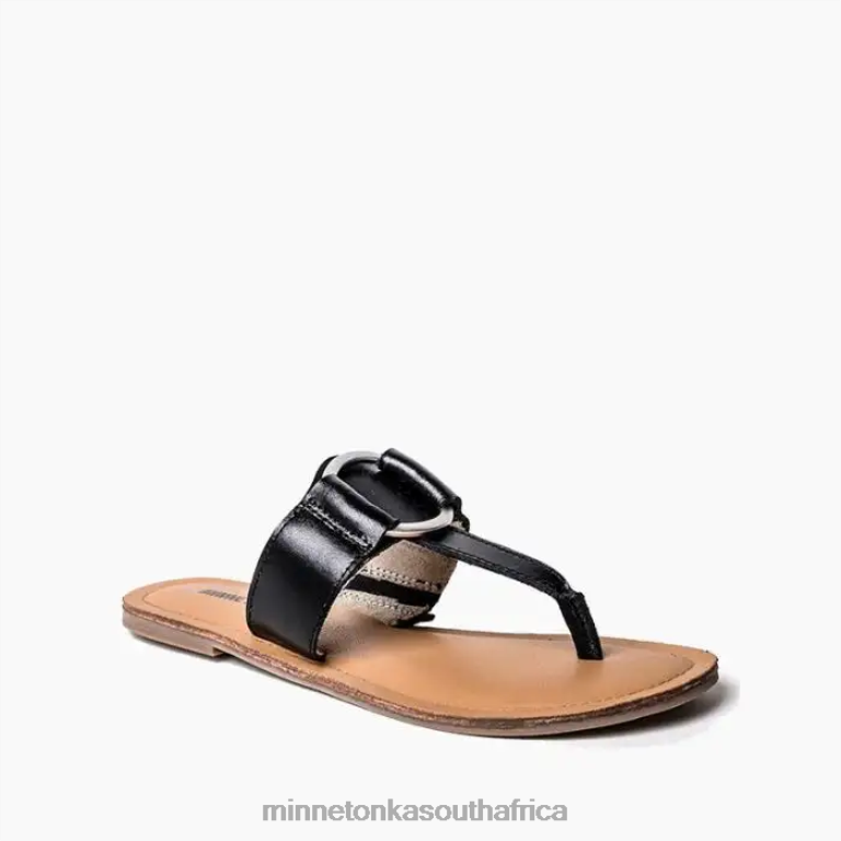 Minnetonka Footwear RNL6F182 Women Fairlea Black