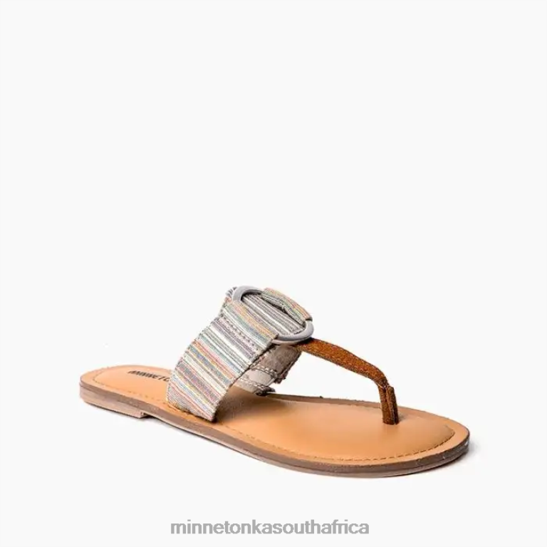 Minnetonka Footwear RNL6F183 Women Fairlea Cactus Stripe