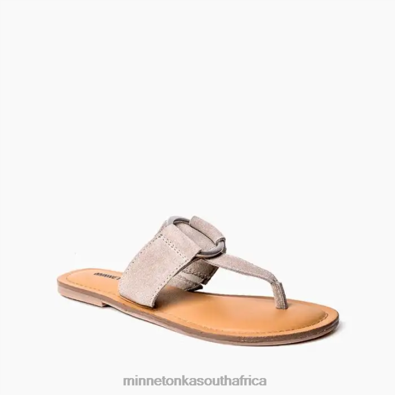 Minnetonka Footwear RNL6F184 Women Fairlea Simply Taupe