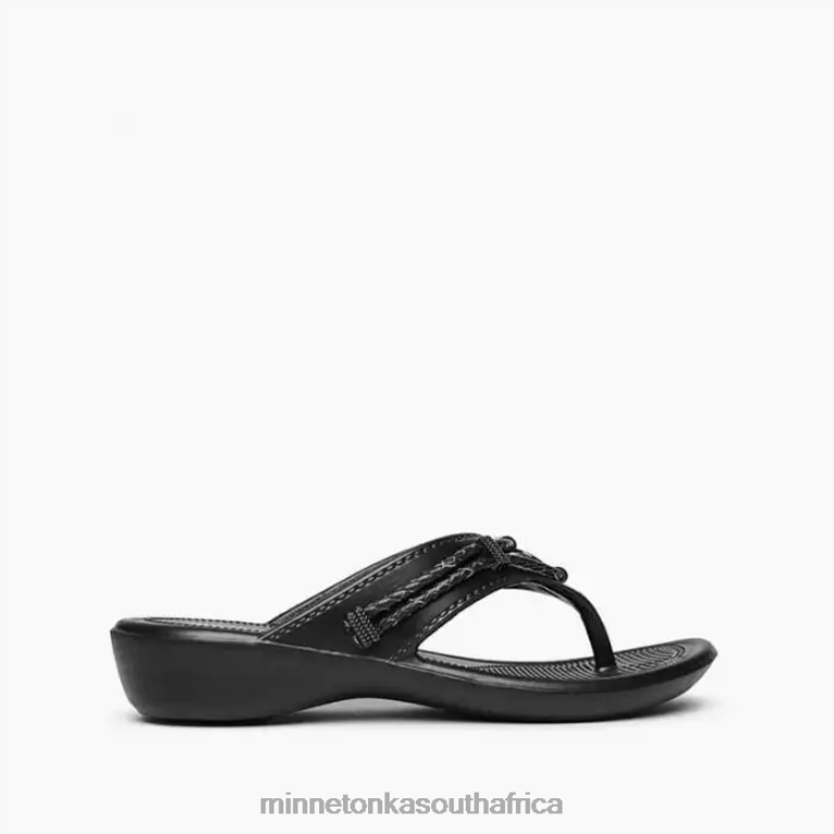 Minnetonka Footwear RNL6F189 Women Silverthorne Prism Black