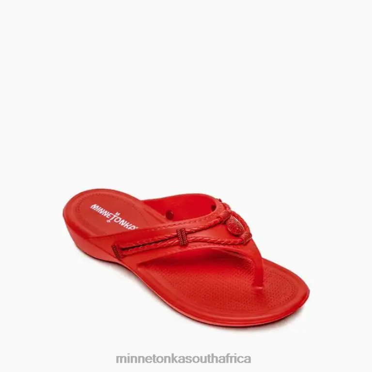 Minnetonka Footwear RNL6F190 Women Silverthorne Prism Chili Pepper