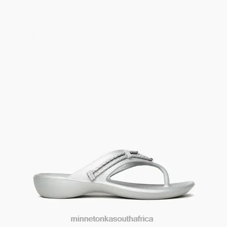 Minnetonka Footwear RNL6F191 Women Silverthorne Prism Grey