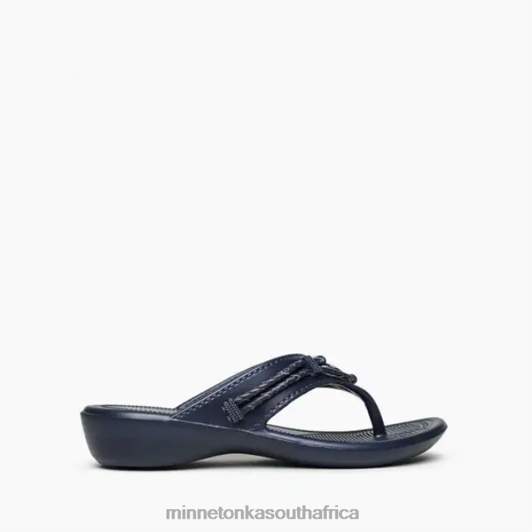 Minnetonka Footwear RNL6F192 Women Silverthorne Prism Navy
