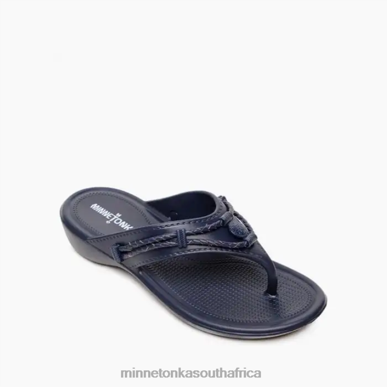 Minnetonka Footwear RNL6F192 Women Silverthorne Prism Navy