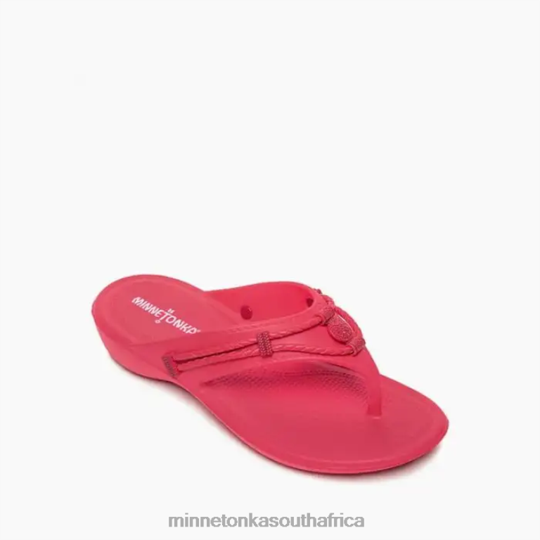 Minnetonka Footwear RNL6F193 Women Silverthorne Prism Raspberry