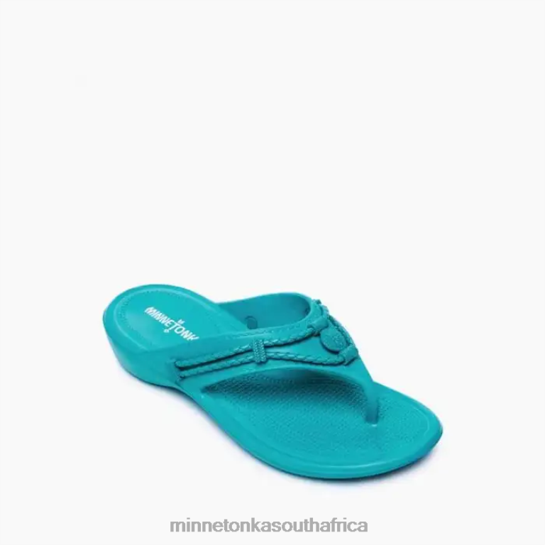 Minnetonka Footwear RNL6F194 Women Silverthorne Prism Turquoise