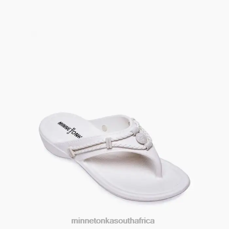 Minnetonka Footwear RNL6F195 Women Silverthorne Prism White