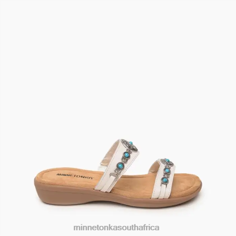 Minnetonka Footwear RNL6F198 Women Brenn White