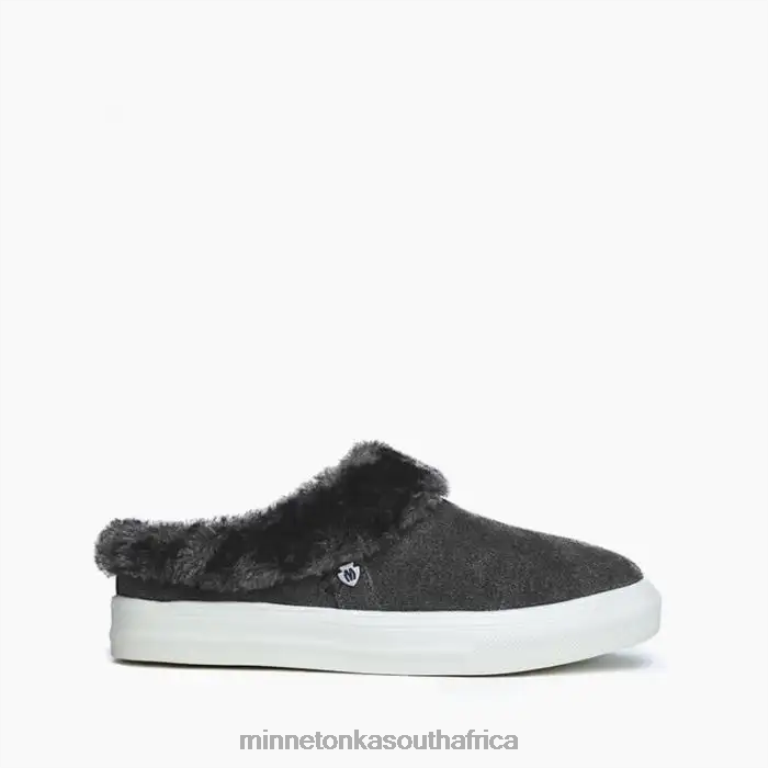 Minnetonka Footwear RNL6F147 Women Windy Charcoal