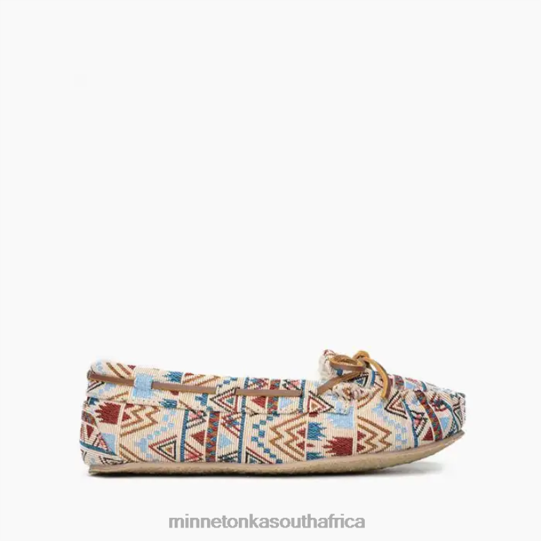 Minnetonka Footwear RNL6F202 Women Cally Cream Mosaic