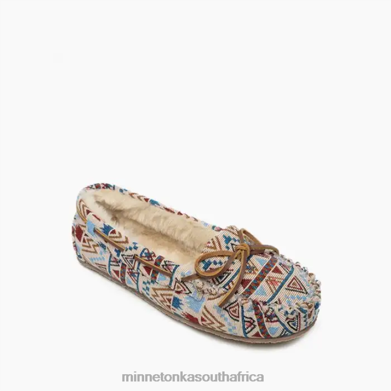 Minnetonka Footwear RNL6F202 Women Cally Cream Mosaic