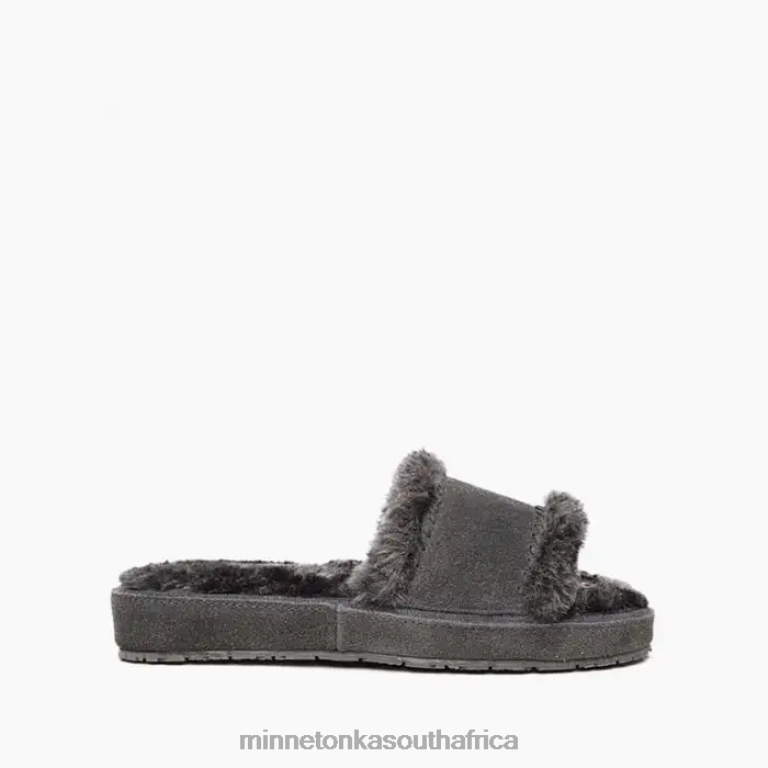 Minnetonka Footwear RNL6F246 Women Loni Charcoal