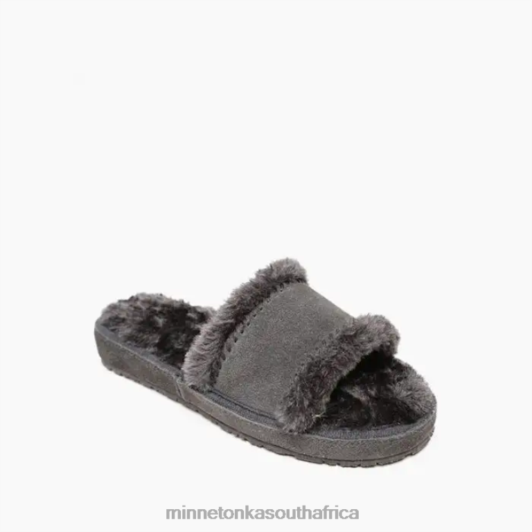 Minnetonka Footwear RNL6F246 Women Loni Charcoal