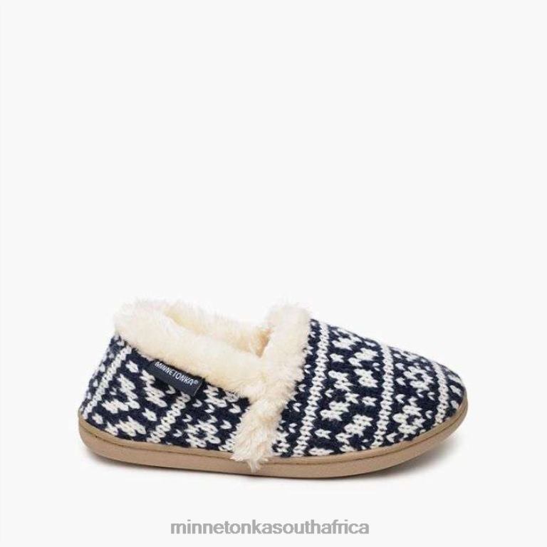 Minnetonka Footwear RNL6F252 Women Dina Navy Multi