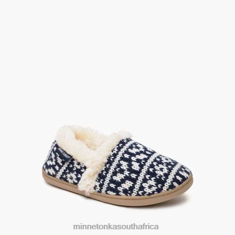 Minnetonka Footwear RNL6F252 Women Dina Navy Multi