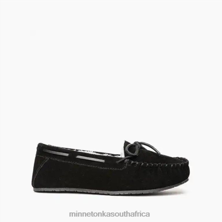 Minnetonka Footwear RNL6F263 Women Comfy Moc Black
