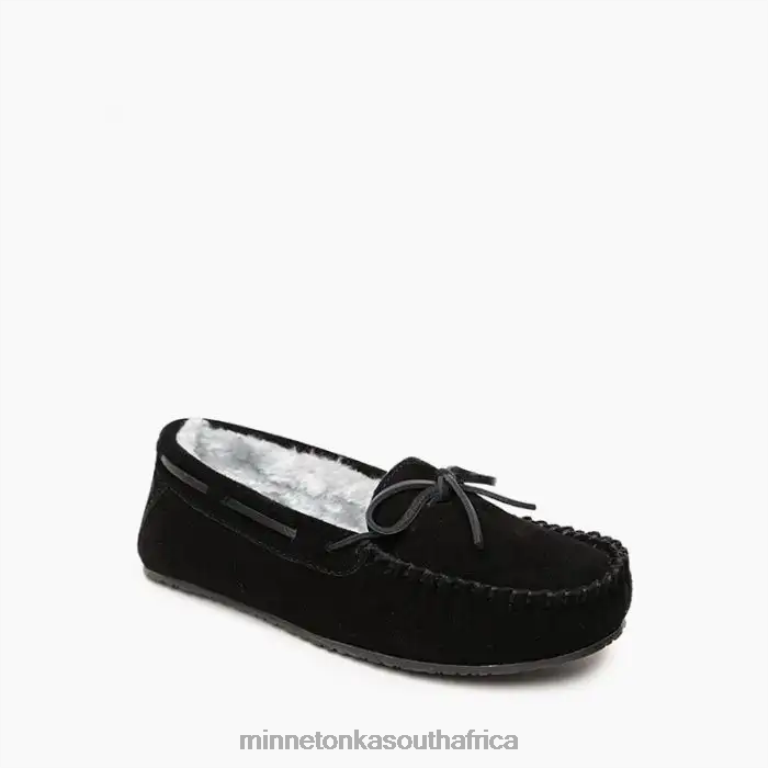 Minnetonka Footwear RNL6F263 Women Comfy Moc Black