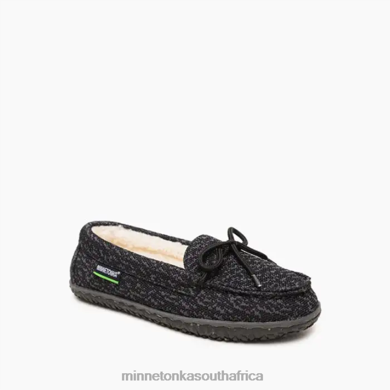 Minnetonka Footwear RNL6F265 Women Eco Oak Black