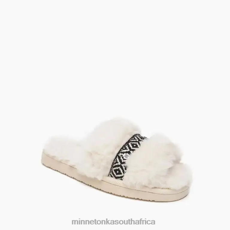 Minnetonka Footwear RNL6F268 Women Eva Cream