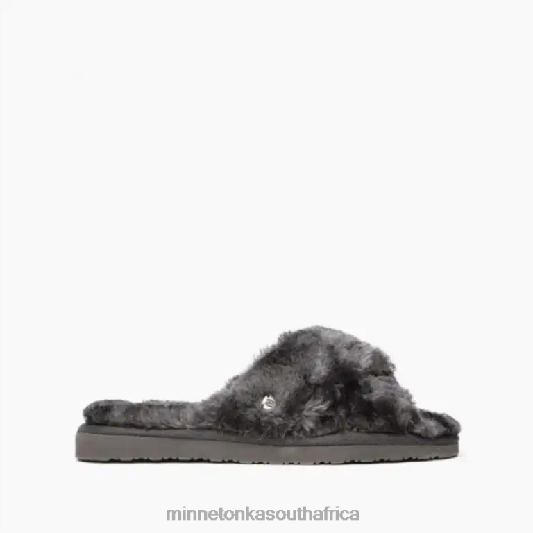 Minnetonka Footwear RNL6F281 Women Lilly Charcoal