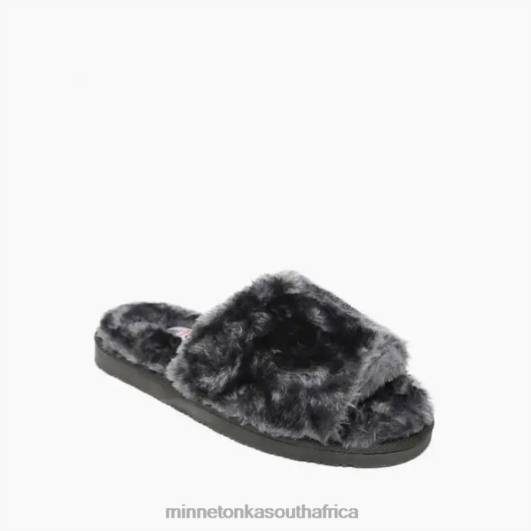 Minnetonka Footwear RNL6F288 Women Lolo Charcoal