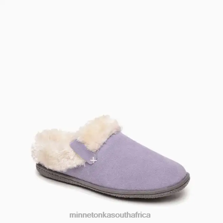 Minnetonka Footwear RNL6F300 Women Limited Edition Camp Collar Scuff Wisteria