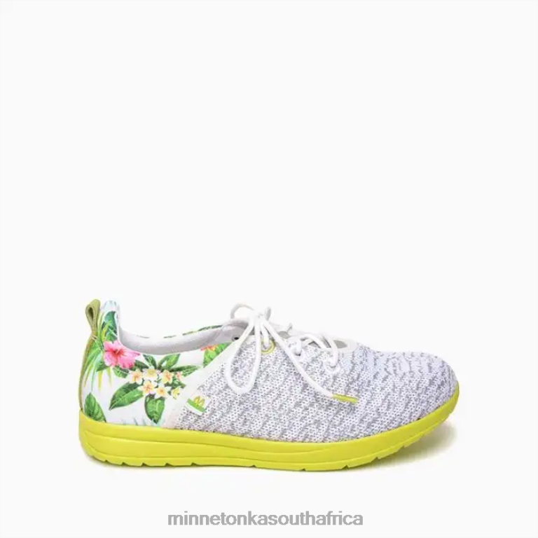 Minnetonka Footwear RNL6F323 Women Eco Anew White Multi