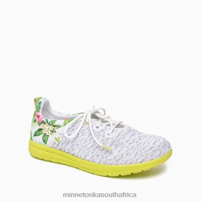Minnetonka Footwear RNL6F323 Women Eco Anew White Multi